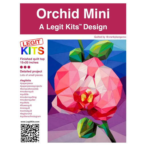 Orchid Mini Quilt Kit QK009