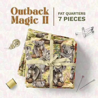 Outback Magic II Fat Quarter Pack - 7 FQs