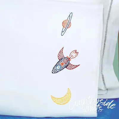 Outer Space Children'S Pillowcase