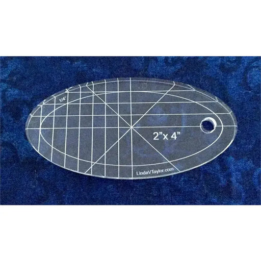 Oval Template 2’’ x 4’’ TMP-031