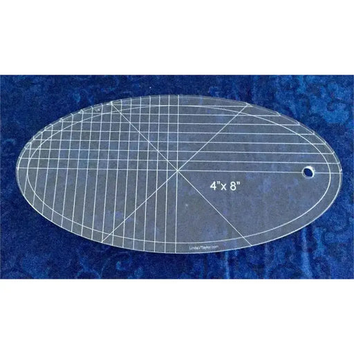 Oval Template 4’’ x 8’’ TMP-033