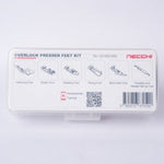 Necchi Overlock Presser Feet Kit