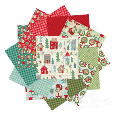 Owl Be HomeForChristmas 10in Squares, 42pcs/bundle