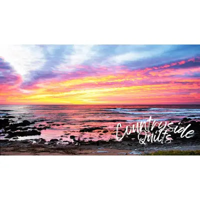 Pacific Sunset Panel 34in x 20in