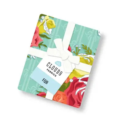 Paint-by-Number Garden Party FQB organic cotton
