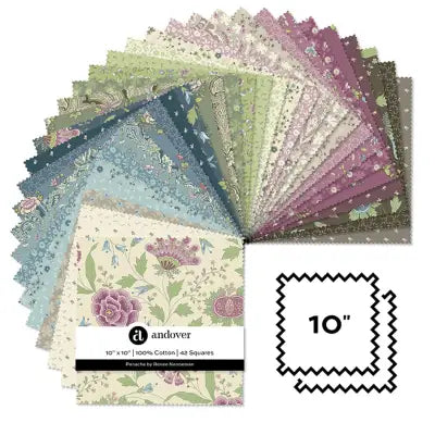 Panache - 10 Inch Square - 42 Cuts Each