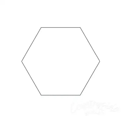 Paper Pack Hexagon 2-1/2in 300pc