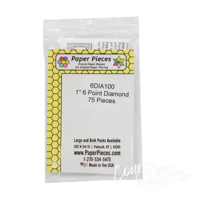 Paper Piece Diamond Pack 1in 75pc