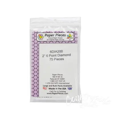 Paper Piece Diamond Pack 2in 75pc