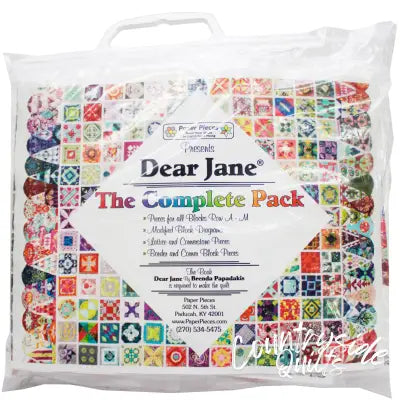 Paper Piece Pack For Dear Jane Complete