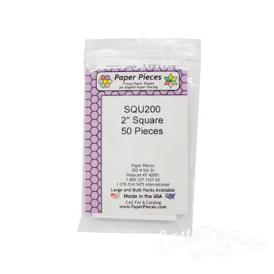 Paper Piece Square Pack 2in 50pc