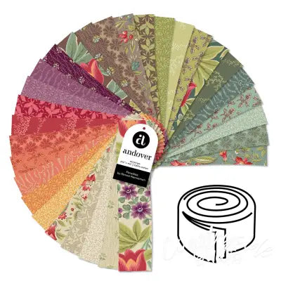 Paradise 2.5 Inch Strip Roll 40 Cuts Each