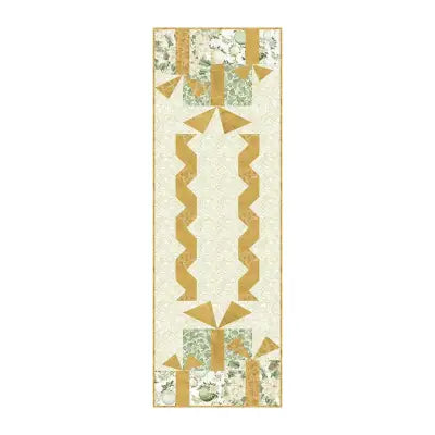 Parchment Bearhug Fa La La Table Runner