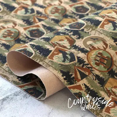 Park Patches Cork 1/2yd