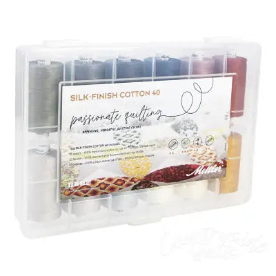 Passionate Quilting 40wt Cotton Thread Kit