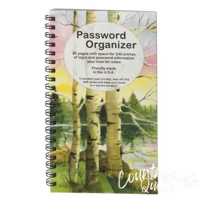 Password Book Birches