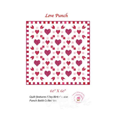 Pastry Shop Quilts Love Punch Quilt Pattern