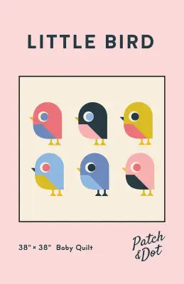 Patch & Dot Little Bird Quilt Pattern