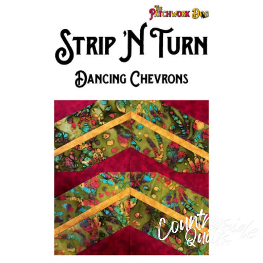 The Patchwork Dog Strip N Turn - Dancing Chevrons