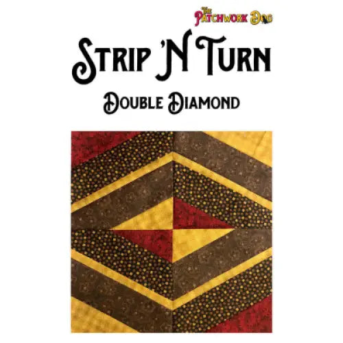 The Patchwork Dog Strip N Turn - Double Diamond