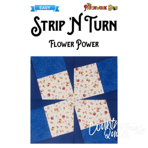 The Patchwork Dog Strip N Turn - Flower Power