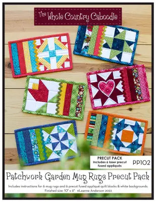 Patchwork Garden Mug Rugs Precut Pack