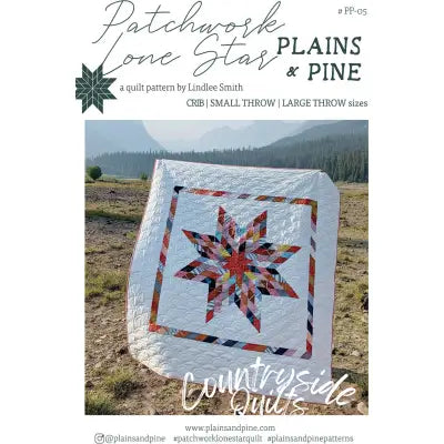 Patchwork Lone Star Quilt Pattern