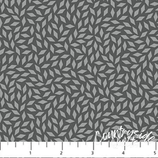 Patrick Lose Fabrics - Neutrality - Diamonds - Carbon