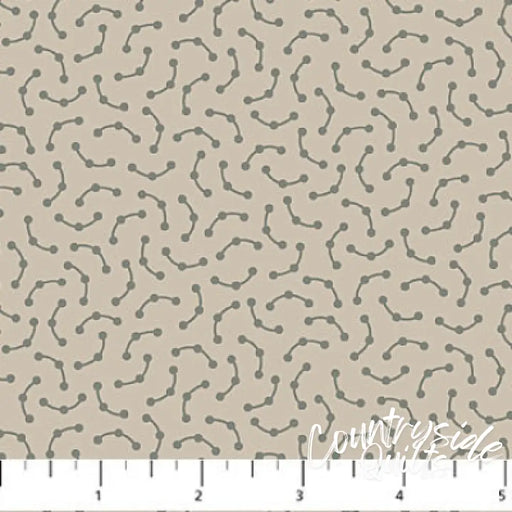 Patrick Lose Fabrics - Neutrality - Dotted Arcs - Putty