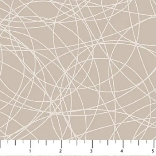 Patrick Lose Fabrics - Neutrality - Round and - Angora