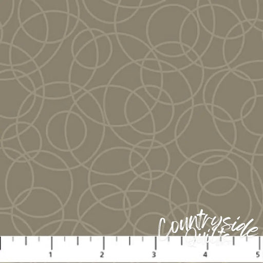 Patrick Lose Fabrics - Neutrality - Tangled Circles