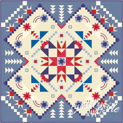 Patriotic She's Like a Rainbow Kit