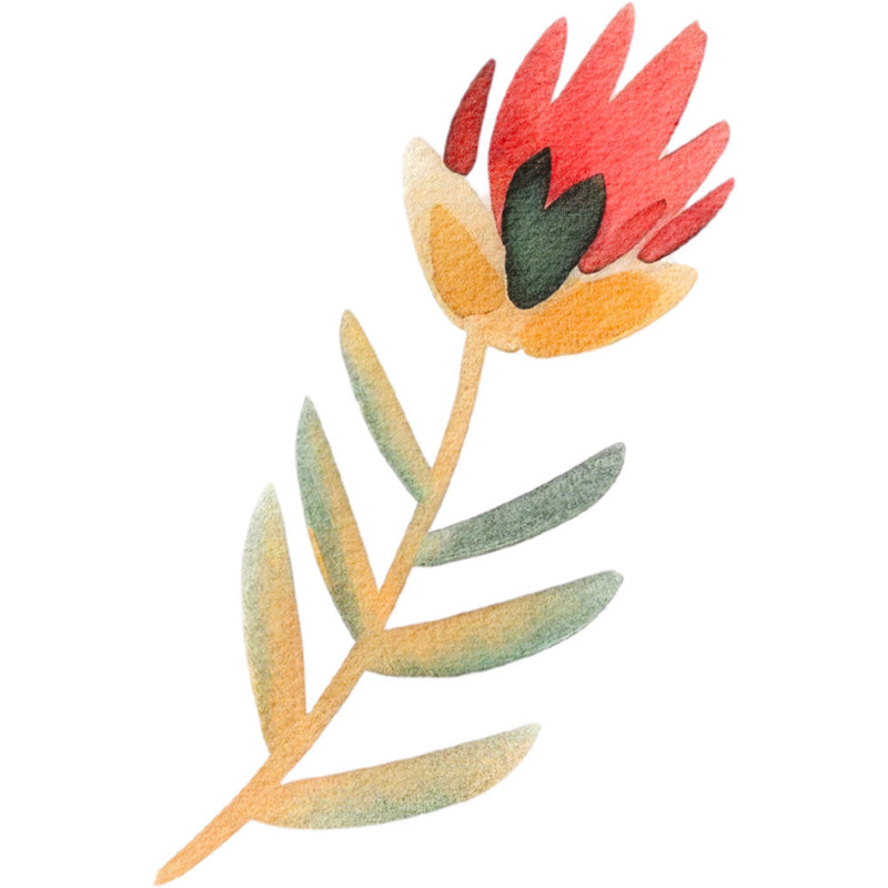 Folk Chicken Fabric Panel 9