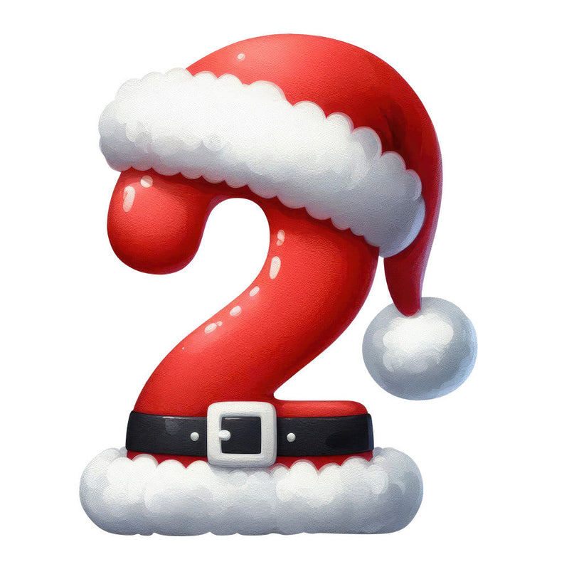 Santa Claus Alphabet Fabric Panel 35