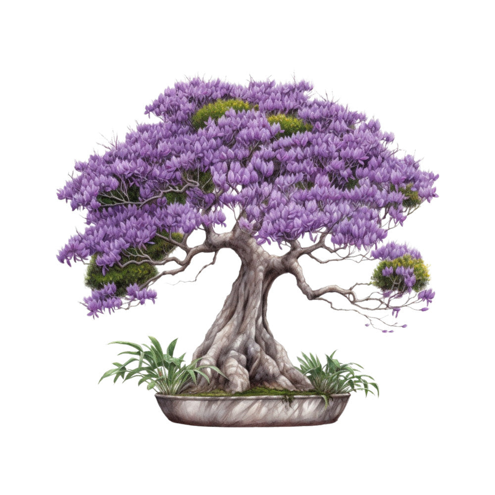 Bonsai Tree Fabric Panel 6