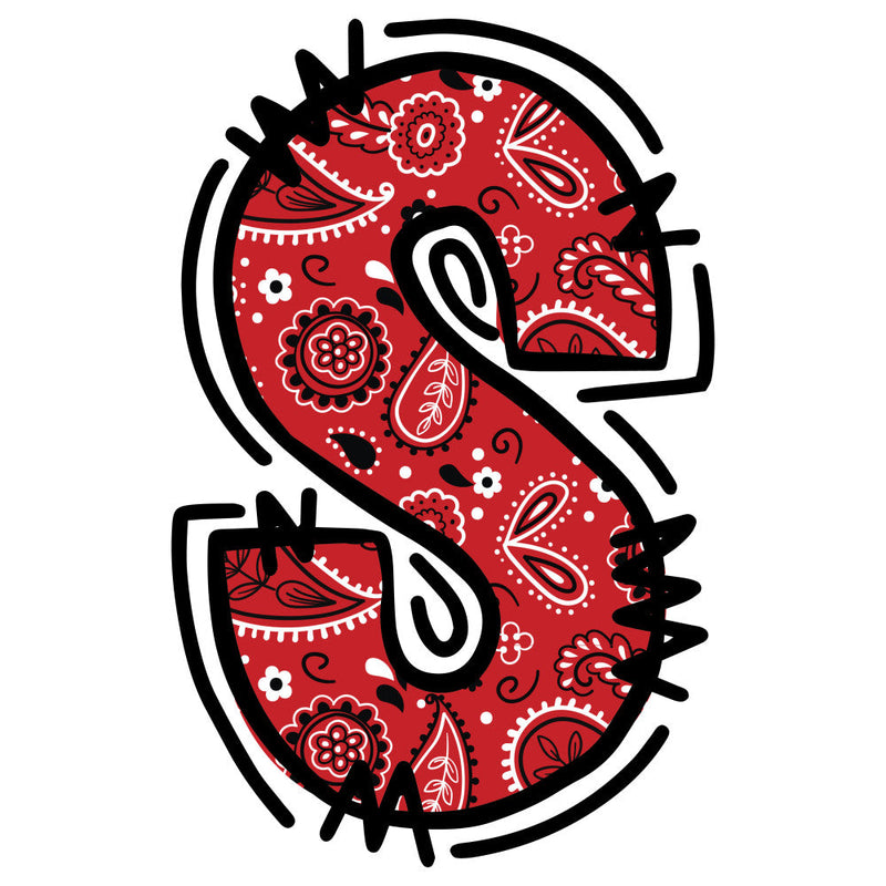 Cowboy Alphabet Fabric Panel 20