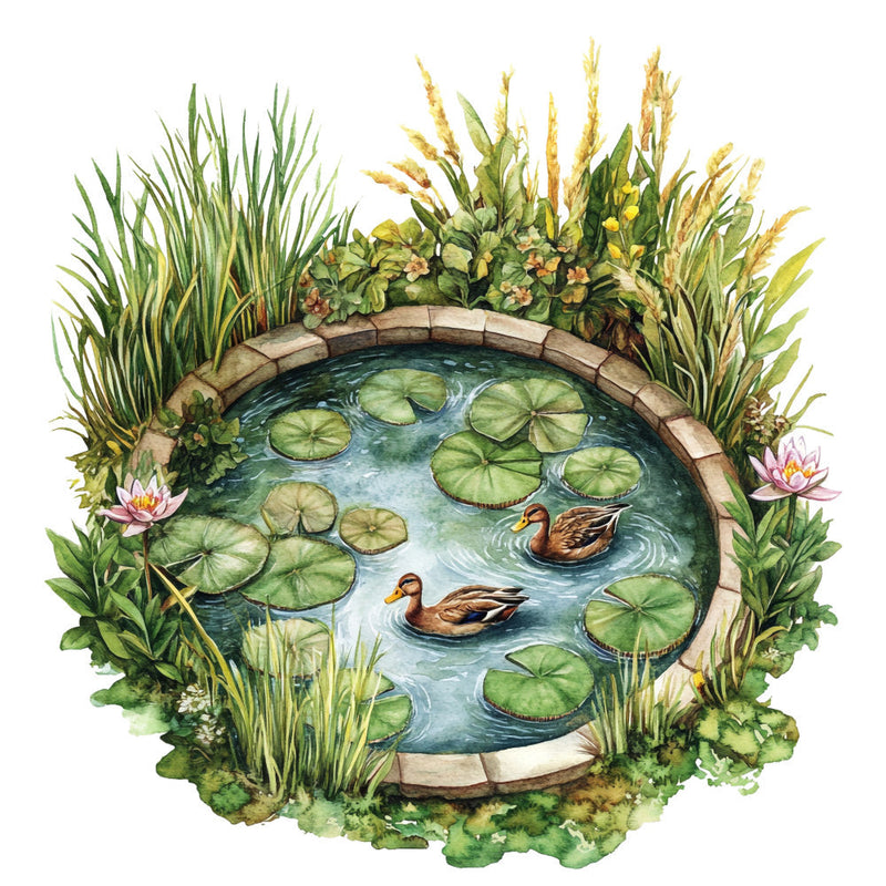 Spring Gardens Fabric Panel 9