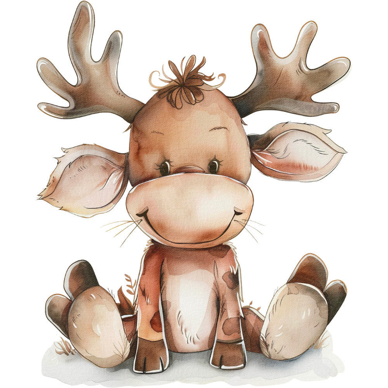 Woodland Animals World Fabric Panel 71