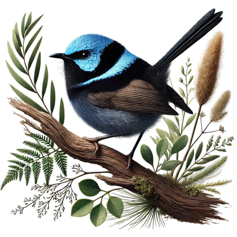 Australian Birds Fabric Panel 13