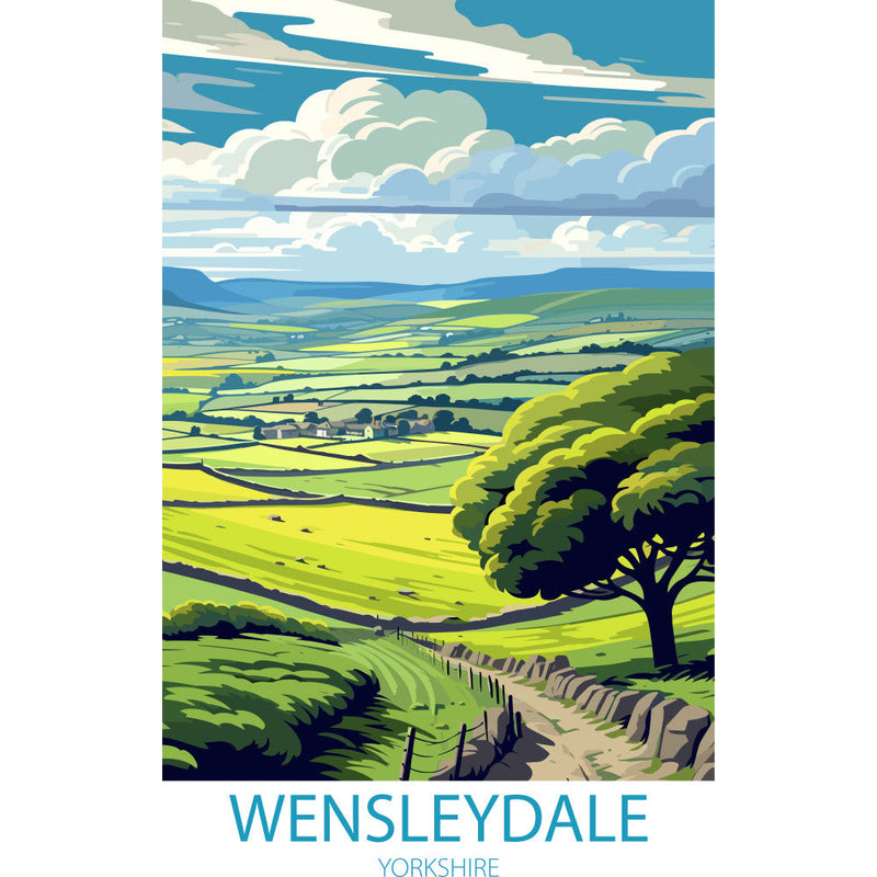 Travel Poster Fabric Panel 23