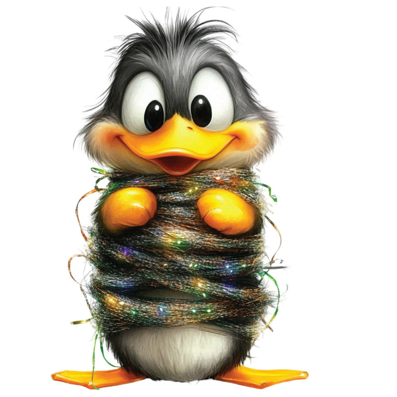 Whimsical Duck Fabric Panel 6