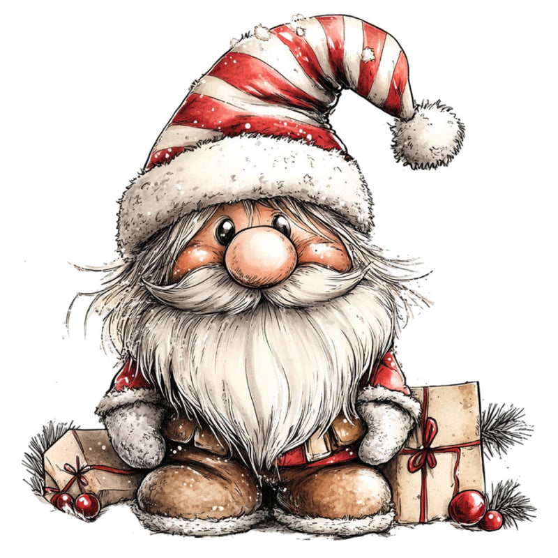 1st Whimsical Christmas Fabric Panel 105