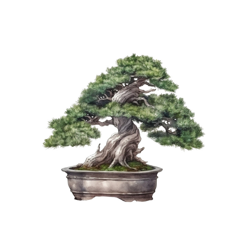 Bonsai Tree Fabric Panel 13