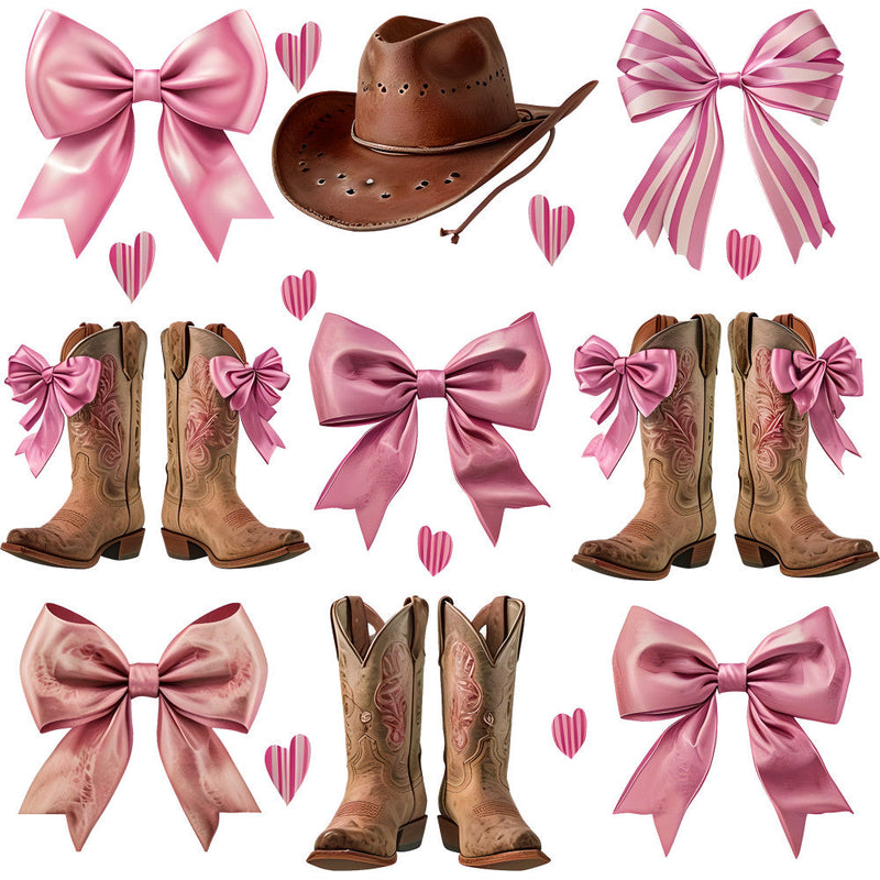Coquette Cowgirl Fabric Panel 44