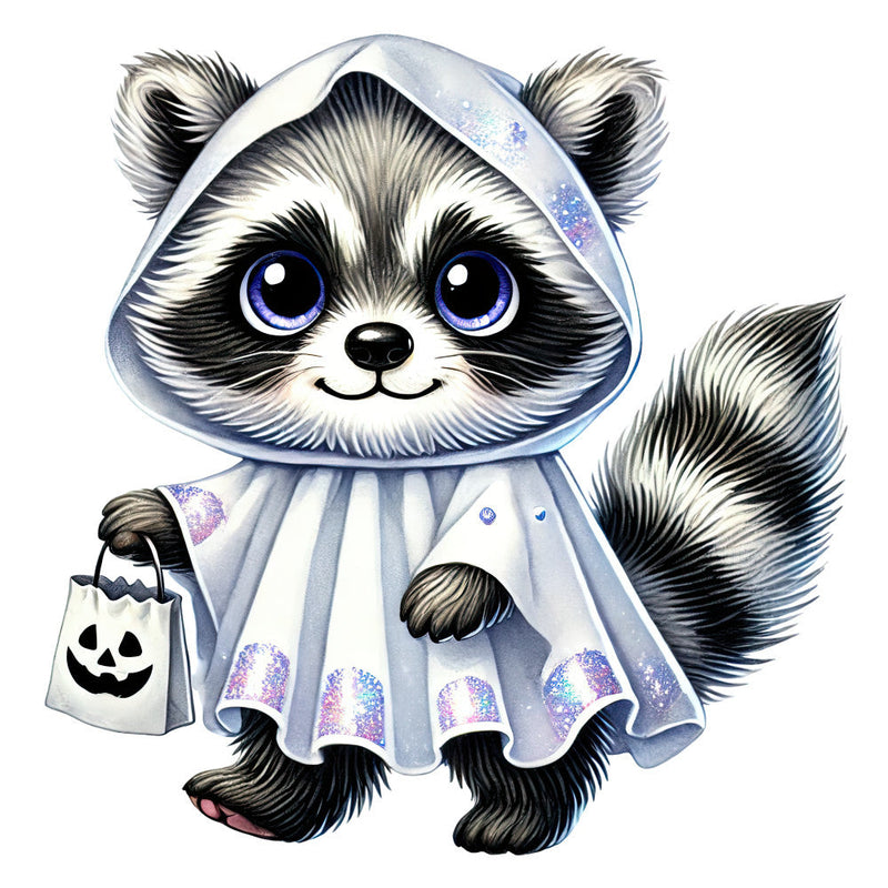 Halloween Wonder Animals Fabric Panel 113