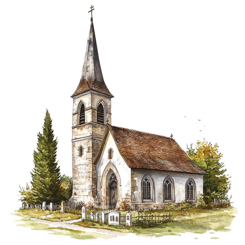 English Countryside Fabric Panel 6