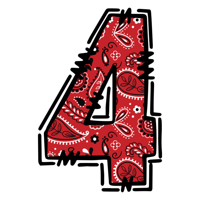 Cowboy Alphabet Fabric Panel 32