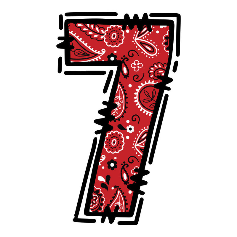 Cowboy Alphabet Fabric Panel 35