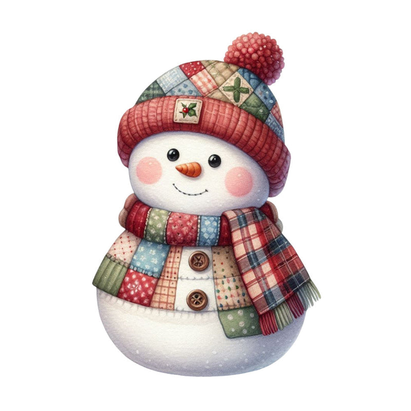 Christmas Patchwork Fabric Panel 29