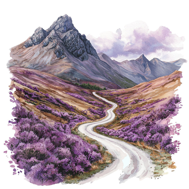 Landscapes of Scotland Fabric Panel 21